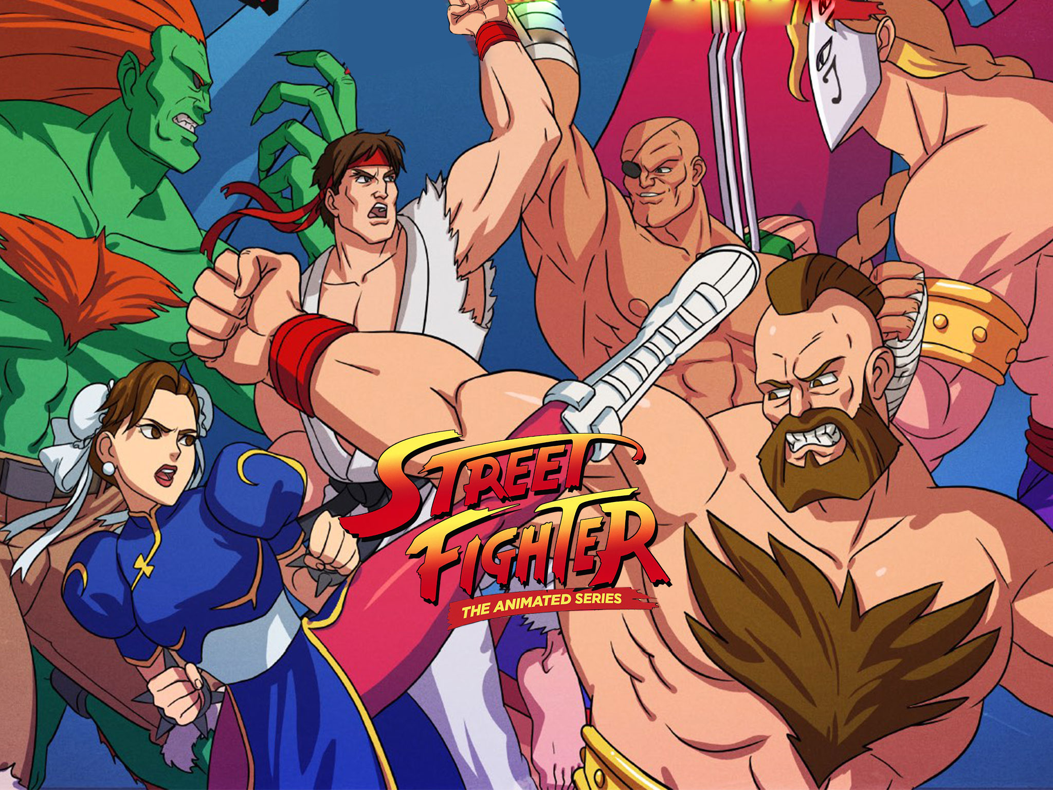 Retrocrush: Street Fighter - The Animated