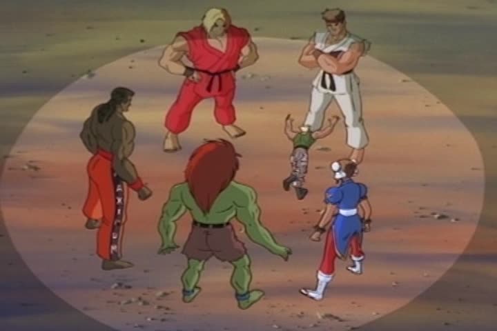 Retrocrush: Street Fighter - The Animated