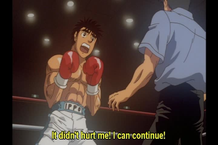 Bought this random of hajime no ippo on French. I can't