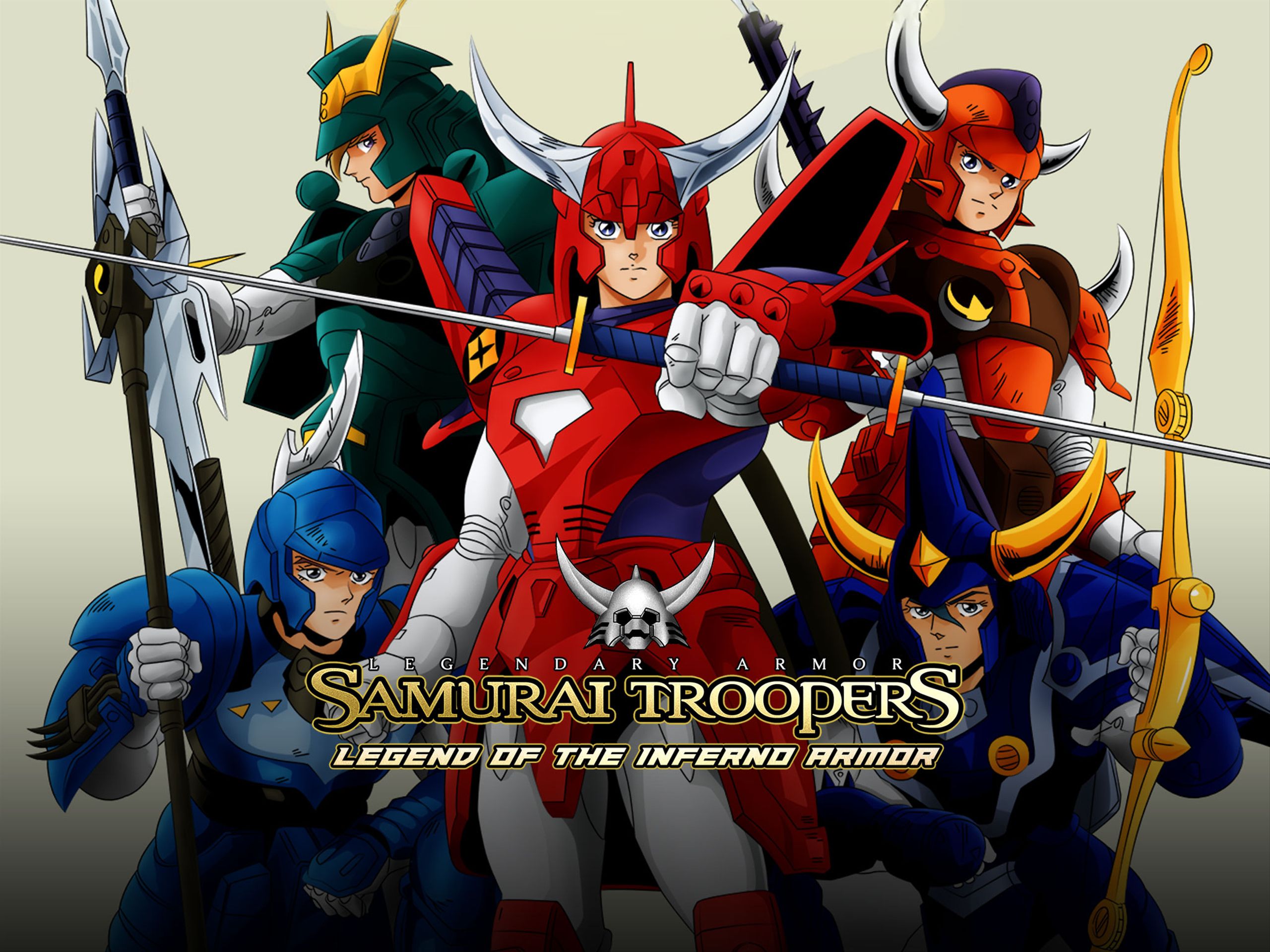 SAMURAI TROOPERS RONIN Warrios oversize Cel SEIJI Kikoutei Densetsu OVA