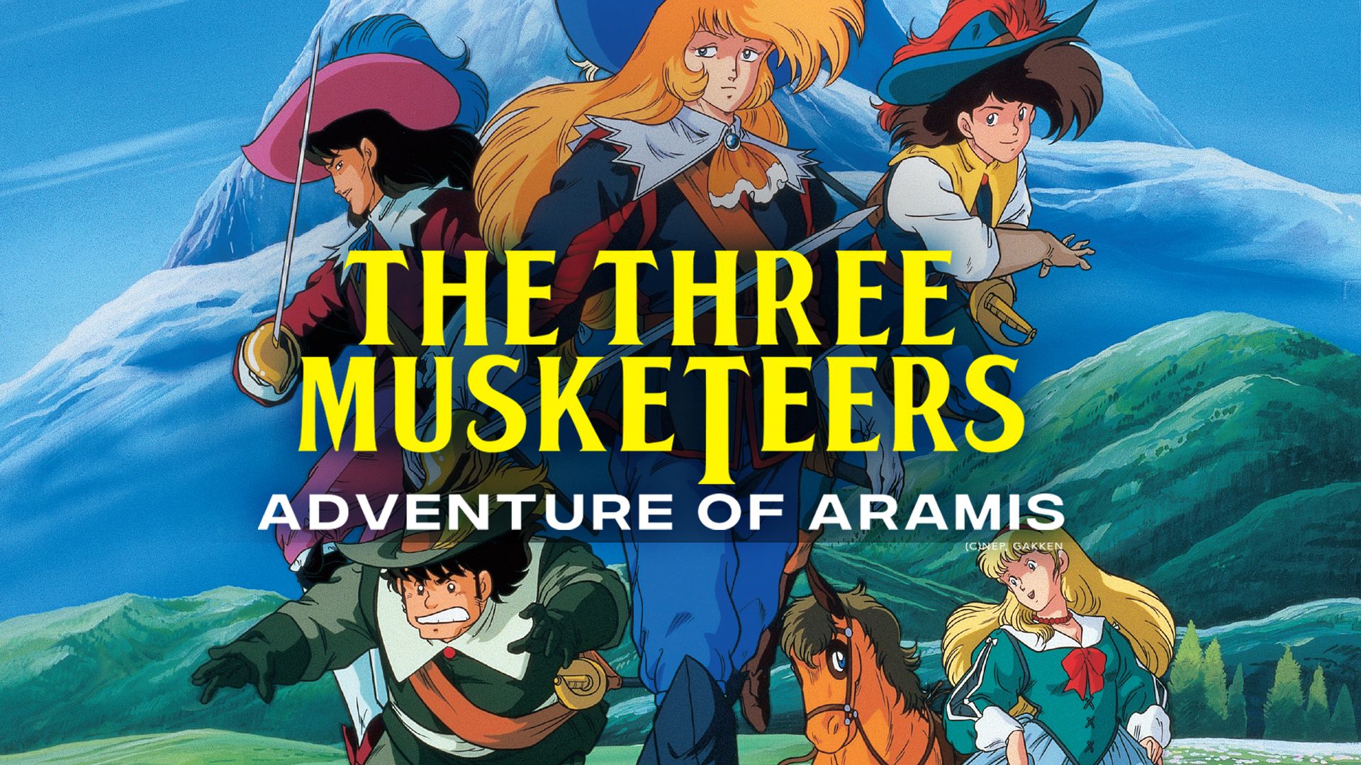 The Three Musketeers' Anime TV Series Gets  Prime HD Distribution